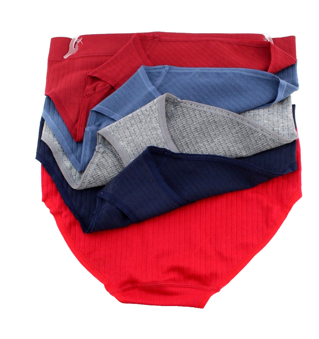 NWT NAUTICA 5-pack Medium (8-10) Multi Colors Women High Waist Panties MSRP $42