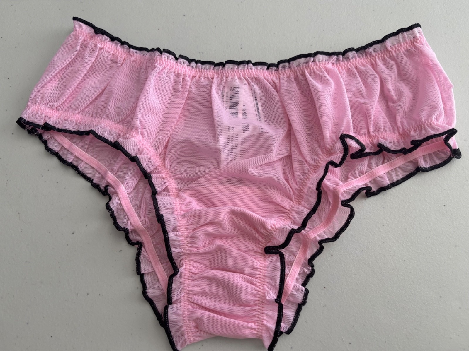 PINK Victoria’s Secret Panty Wink Mesh Ruffle Ruffled Cheeky Nwt S M L XL 2XL