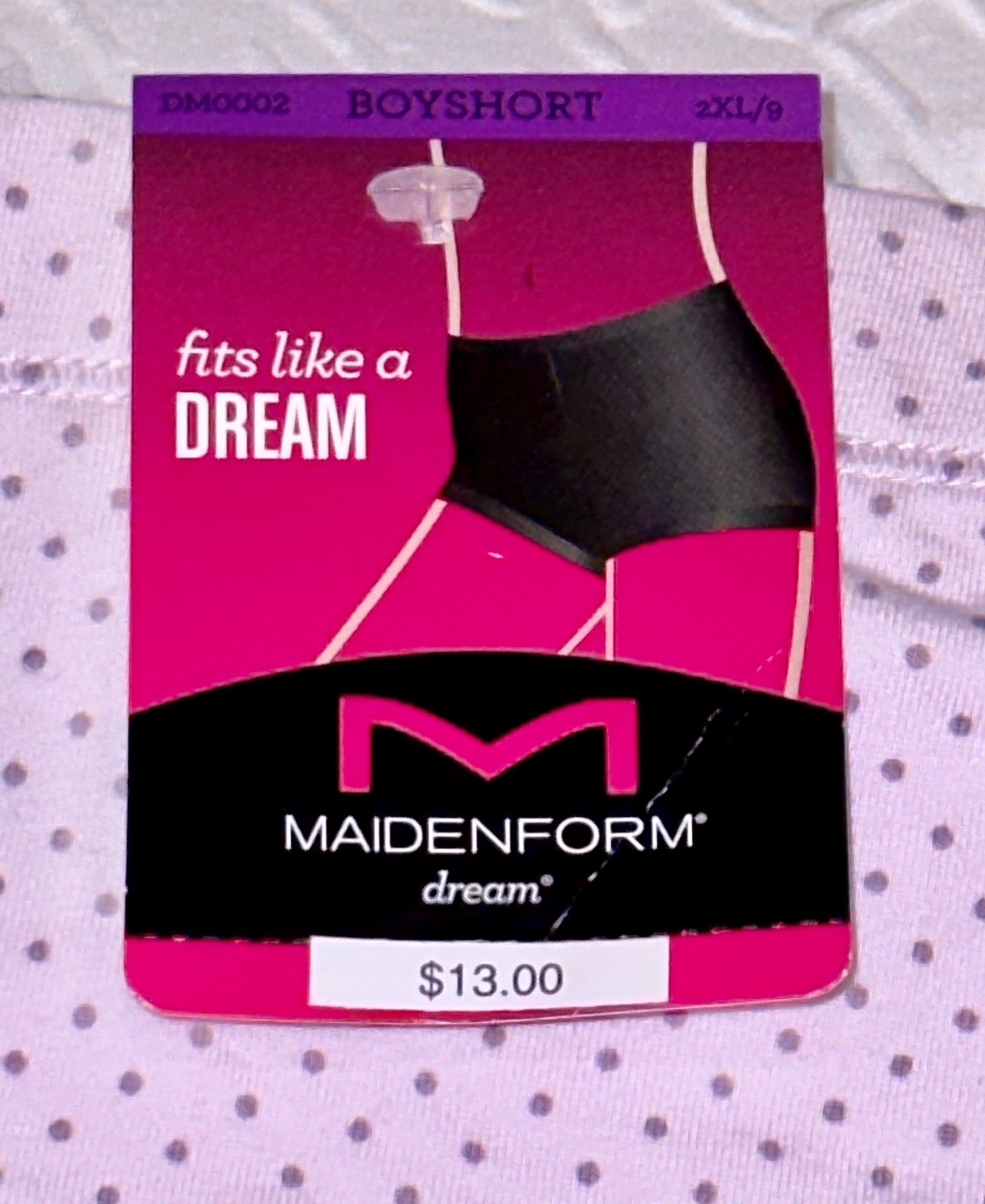 MAIDENFORM Dream Tailored Cotton Violet Purple Boyshort Panty Women S M L XL 2XL