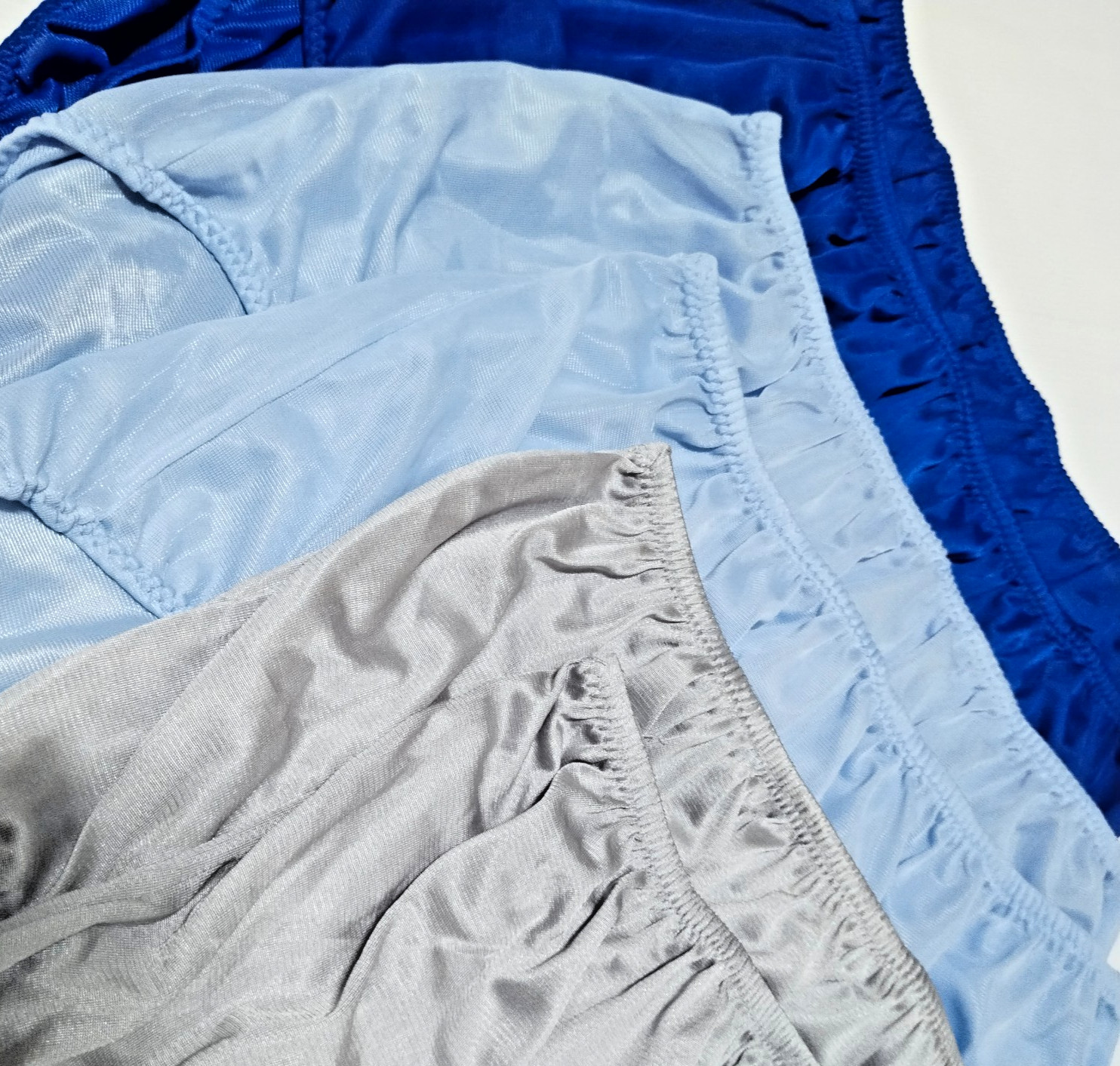 6 Nylon Panties/ High Waisted/ Double Nylon Layer Crotch/Assorted Colors/XXL