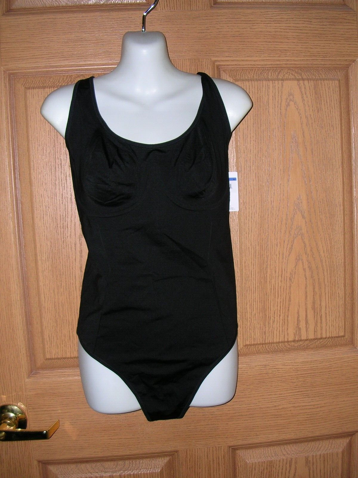 CALVIN KLEIN – BLACK BODY SUIT – THONG STYLE – BONDED FLEX – SIZE XL – NWT!