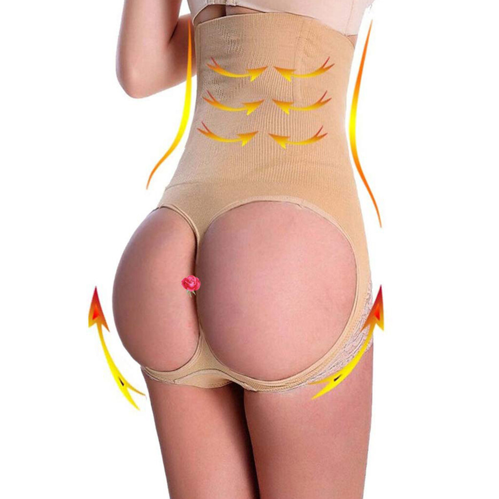 Women Slim Waist Trainer Cincher Body Shaper Panty Butt Lifter Underwear Corset