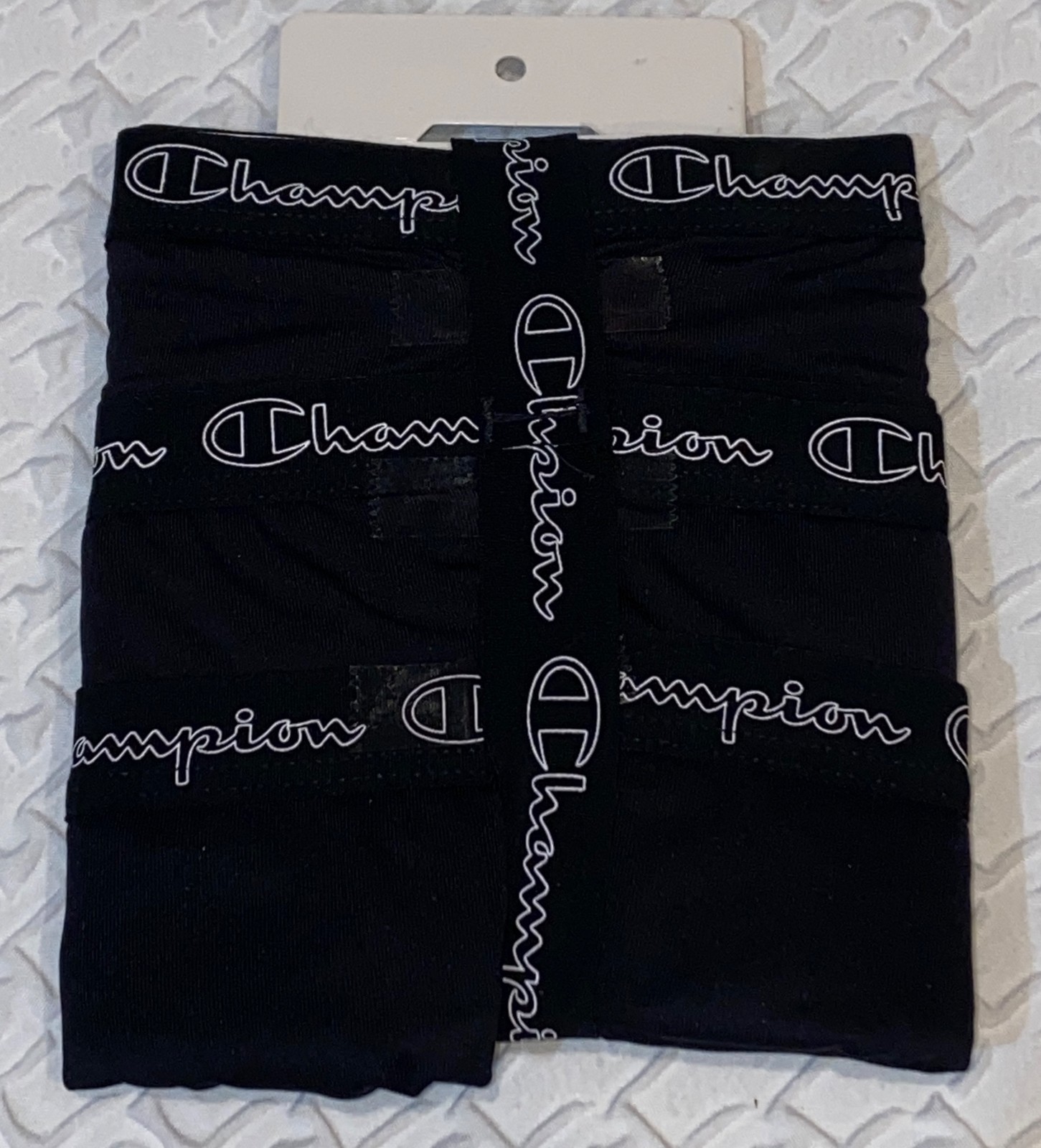 CHAMPION Sleek Microfiber 3 Pack Black String Bikini Panty NEW Womens Sz 2XL 9