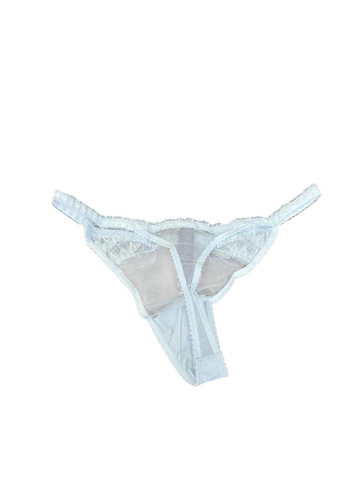 Free People x Journelle Loulou Thong Blue Lace Pant New RRP £45 Size S 8 10