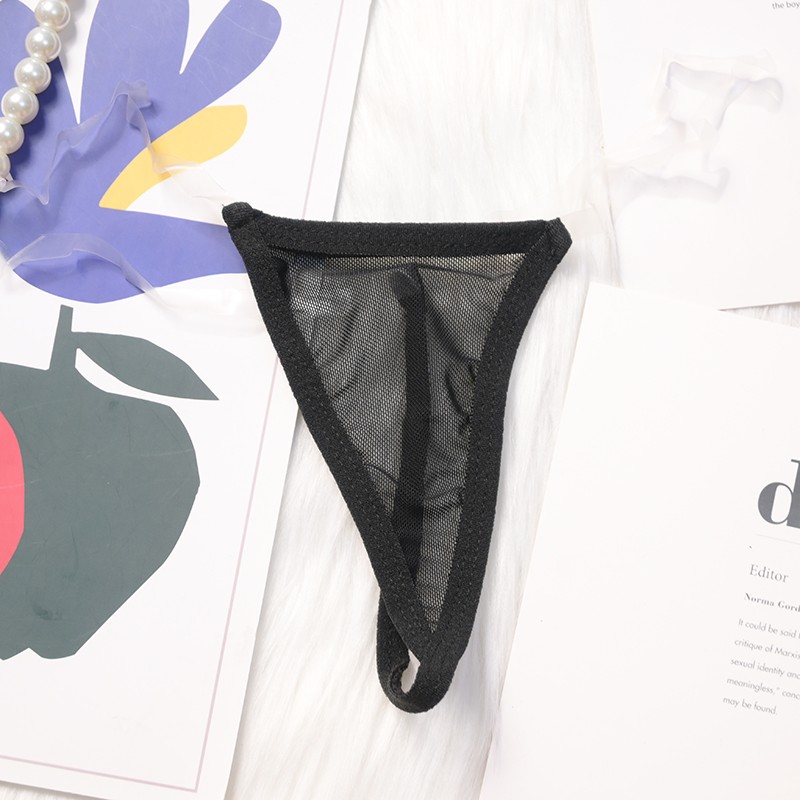 5 Pack Lot Sexy Womens G string Thongs Panties See Through Sheer Sissy Underwear