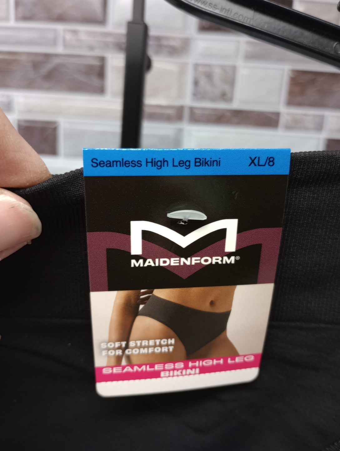 Maidenform 3 Pair Women’s Sz. XL/8 Seamless High Leg Stretch BIKINI DM3317 ARLU