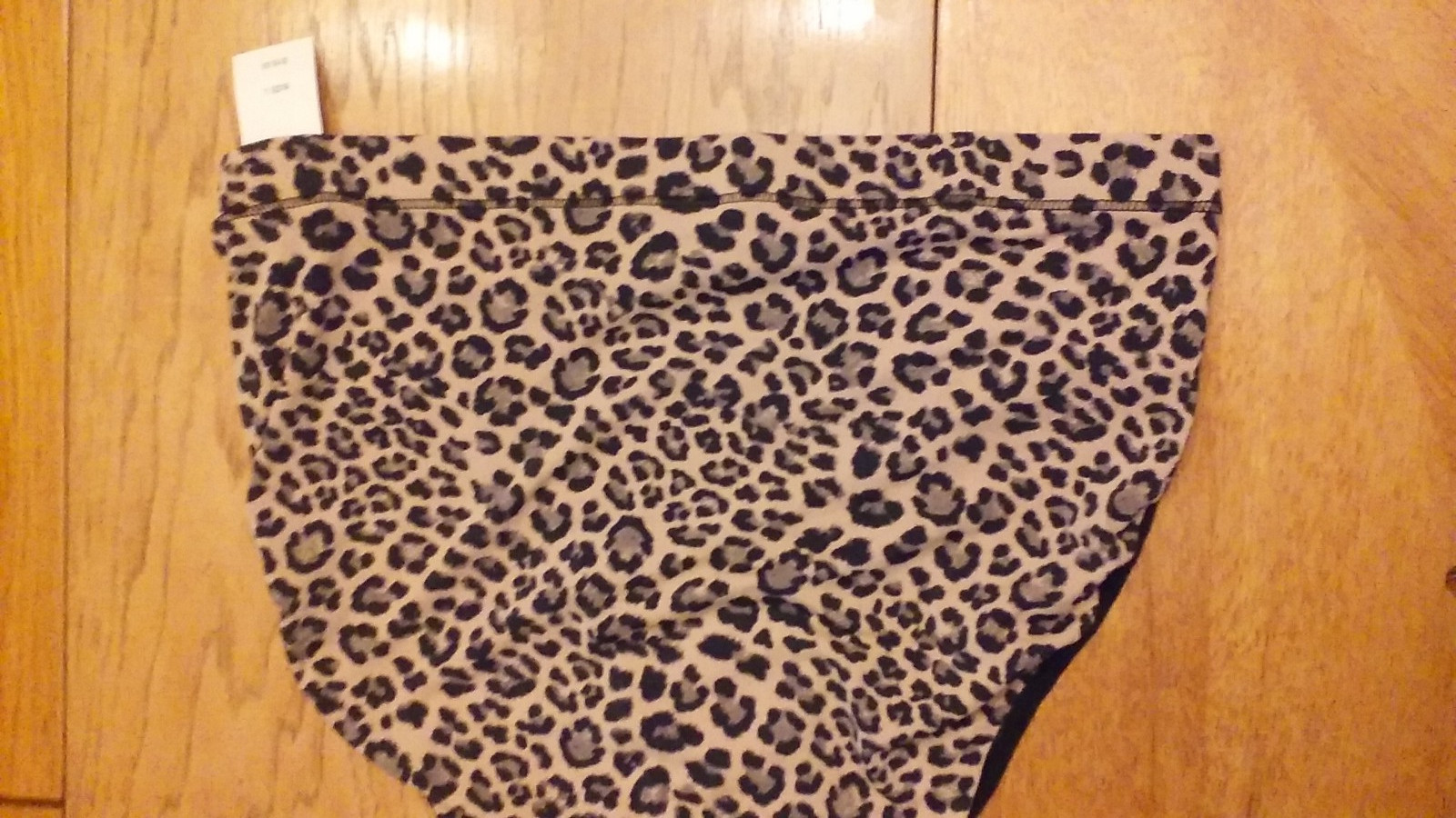 SOMA Traveler High Leg Panties “Feline” Leopard Print Size L New w/ Tag
