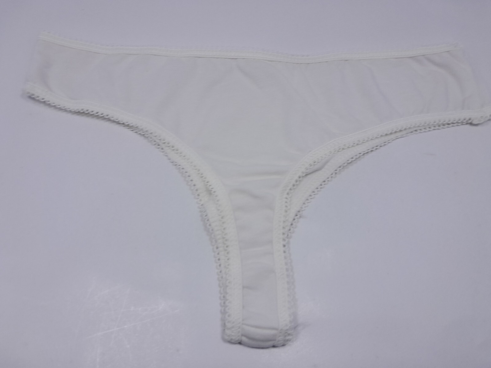 6 pieces thong panty Women / Girl Low Waist Pure single jersey Thong sexy T-Back