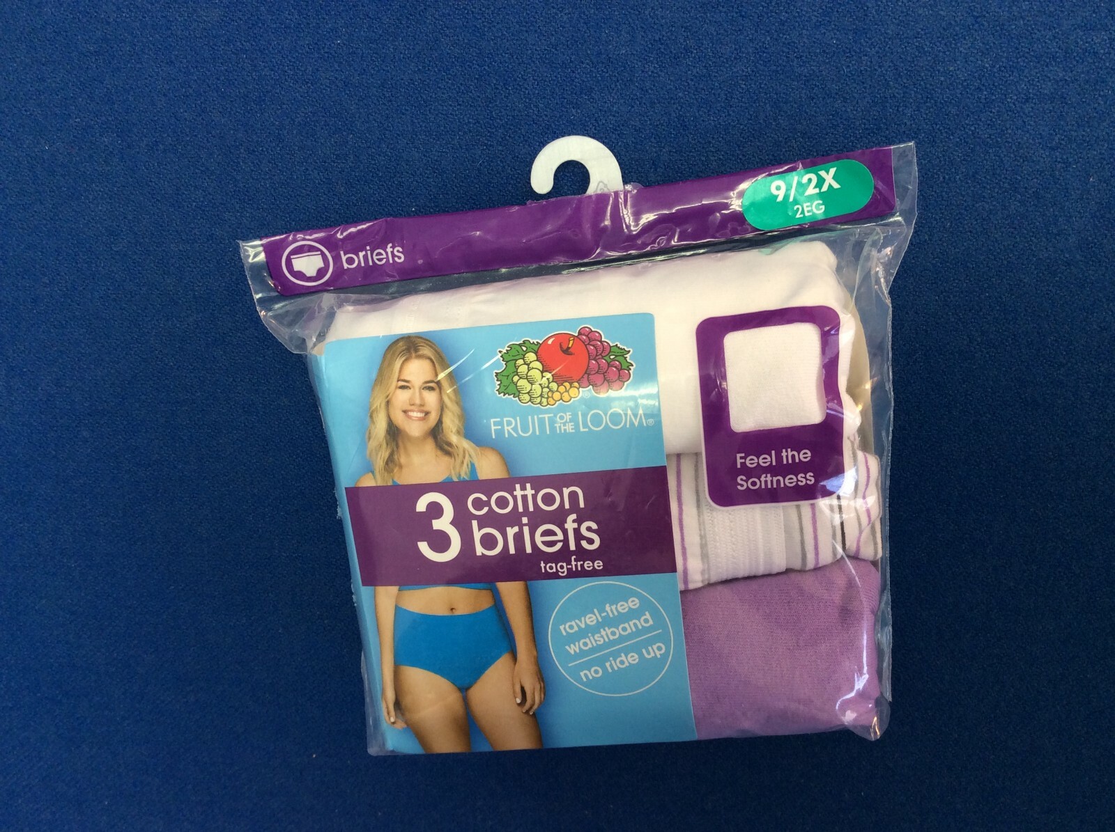 Women’s underwear Fruit of the Loom brief, bikini or hi cut, various colors 3 pk