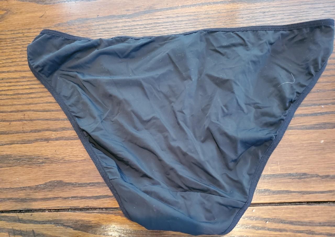 NWT b.tempt’d BY WACOAL NYLON SPANDEX BIKINI PANTIES SLEEK RARE 943179 419 BLK L