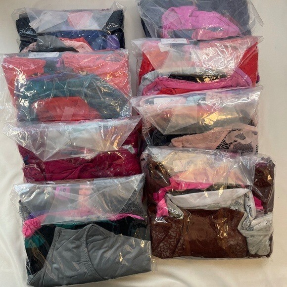 Panties 34/36 6X Ashley Stewart Random Lot Bundle/10 Pairs Plus Size Panty NWT
