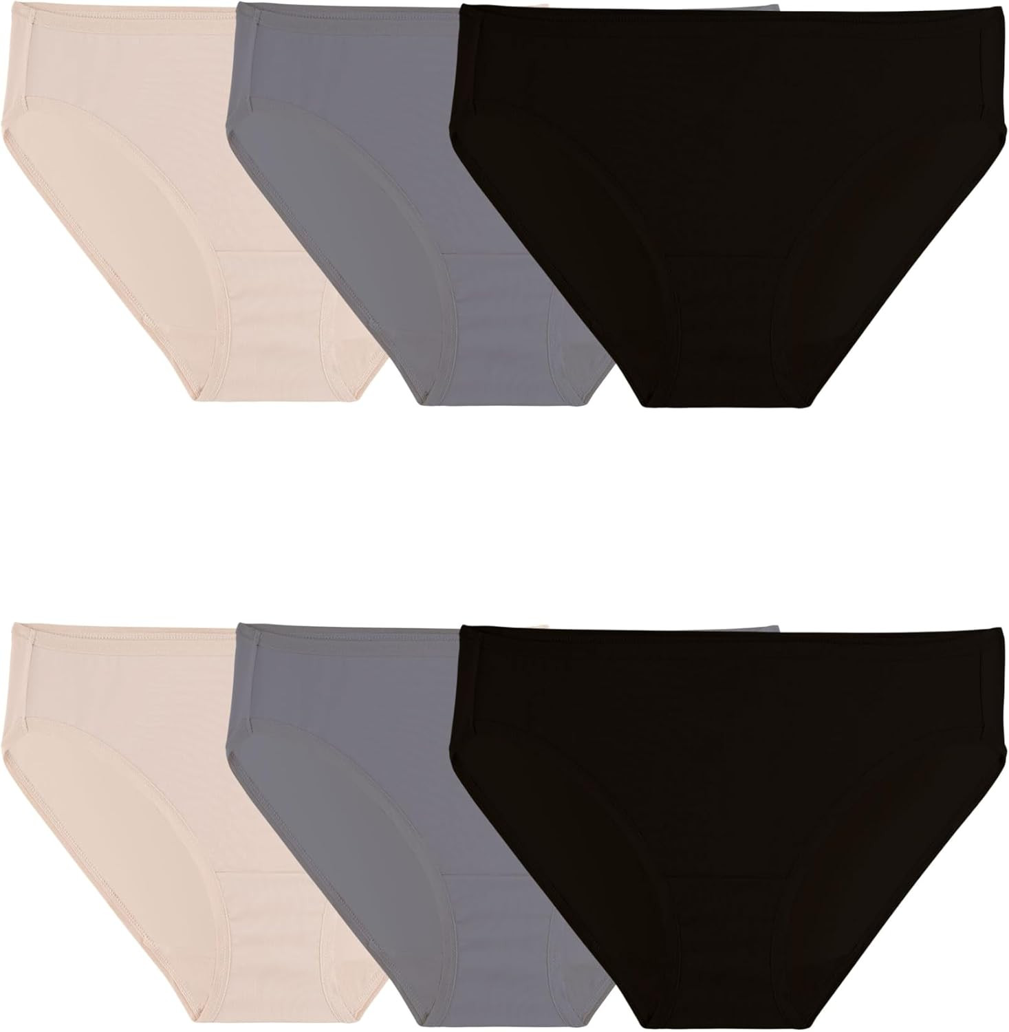 Women’S Lightweight Microfiber Underwear, Smooth under Clothes, Available in plu