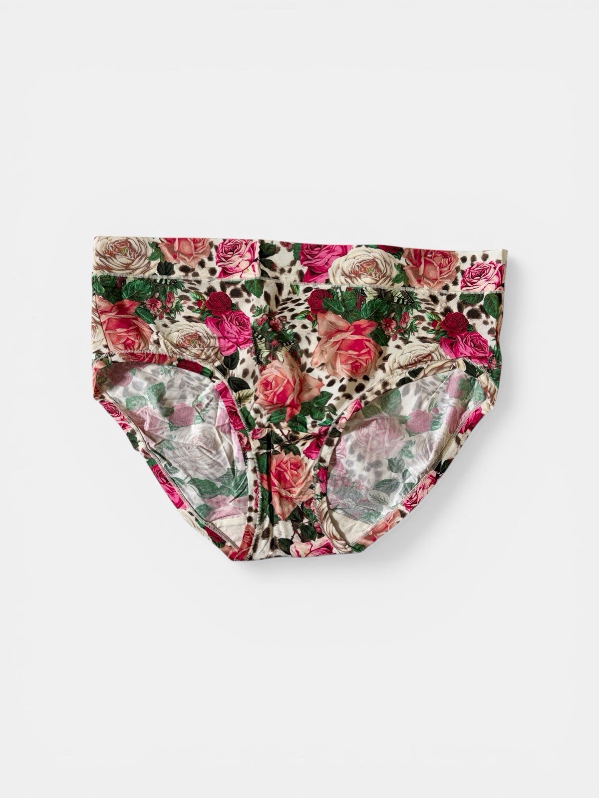 Lane Bryant Cacique Comfort Bliss Hipster Panty 18/20 Roses. Animal Garden