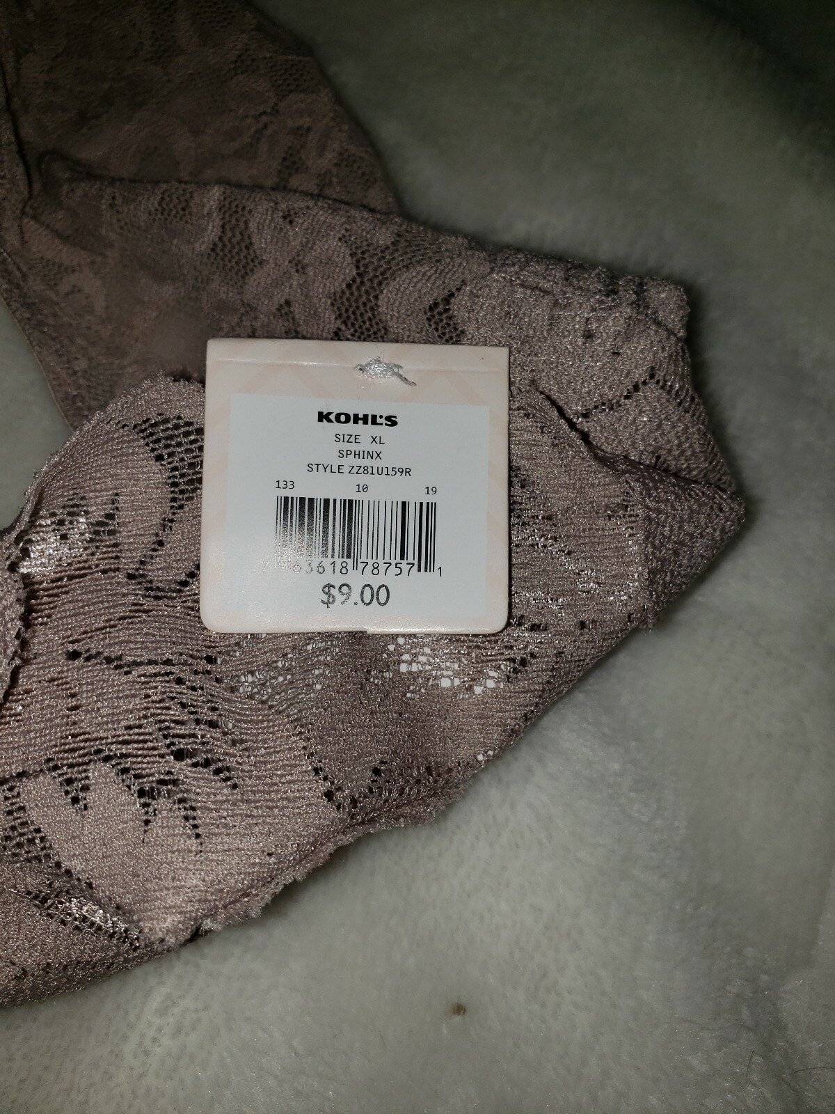 Candie’s – Women’s Thong XL
