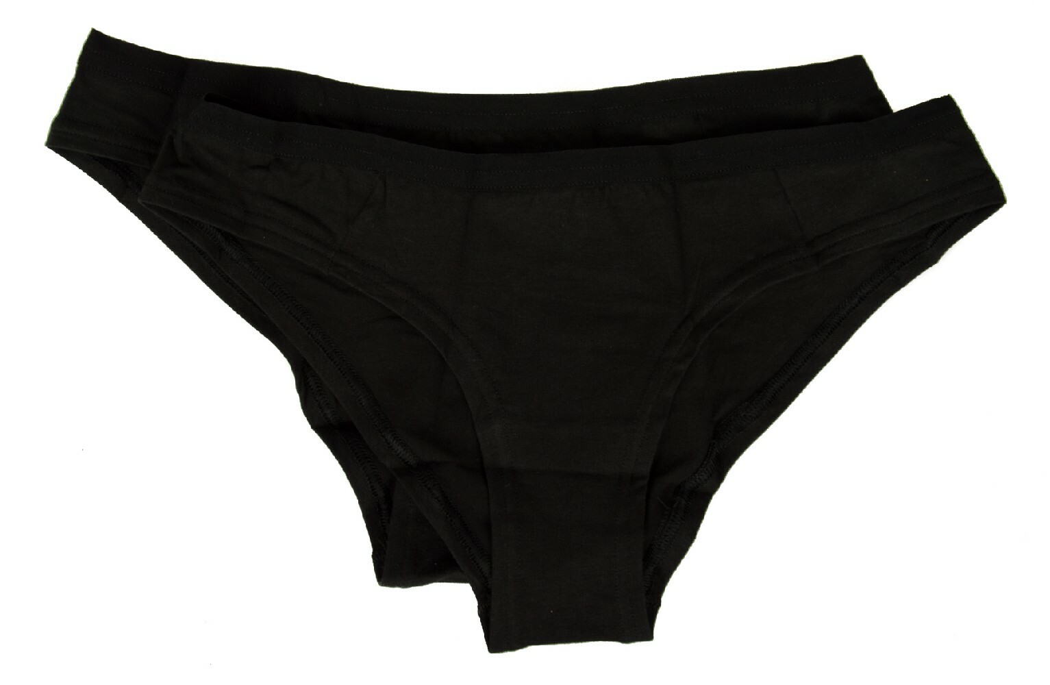 Pack 2 woman briefs low waist slip smooth bordered bipack RAGNO item 07101M LIGH