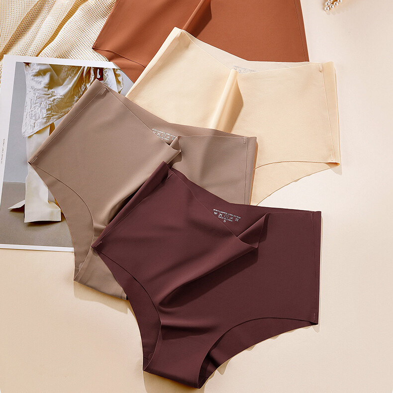 3 Pack Lot Plus Size Womens Sexy Panties Brief High Waist Underwear Lingeries