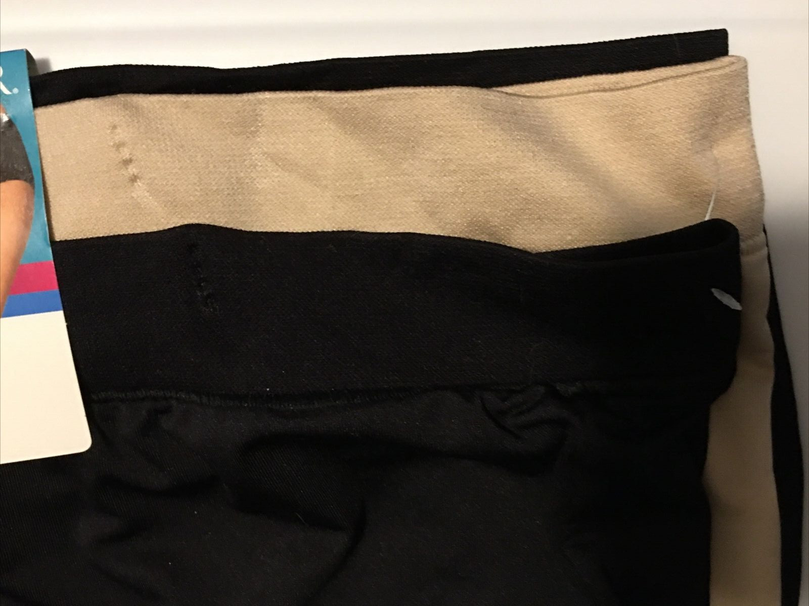 Vanity Fair Black-Black-Beige Microfiber 5XL/12 Radiant 3 PR Brief Panties Soft