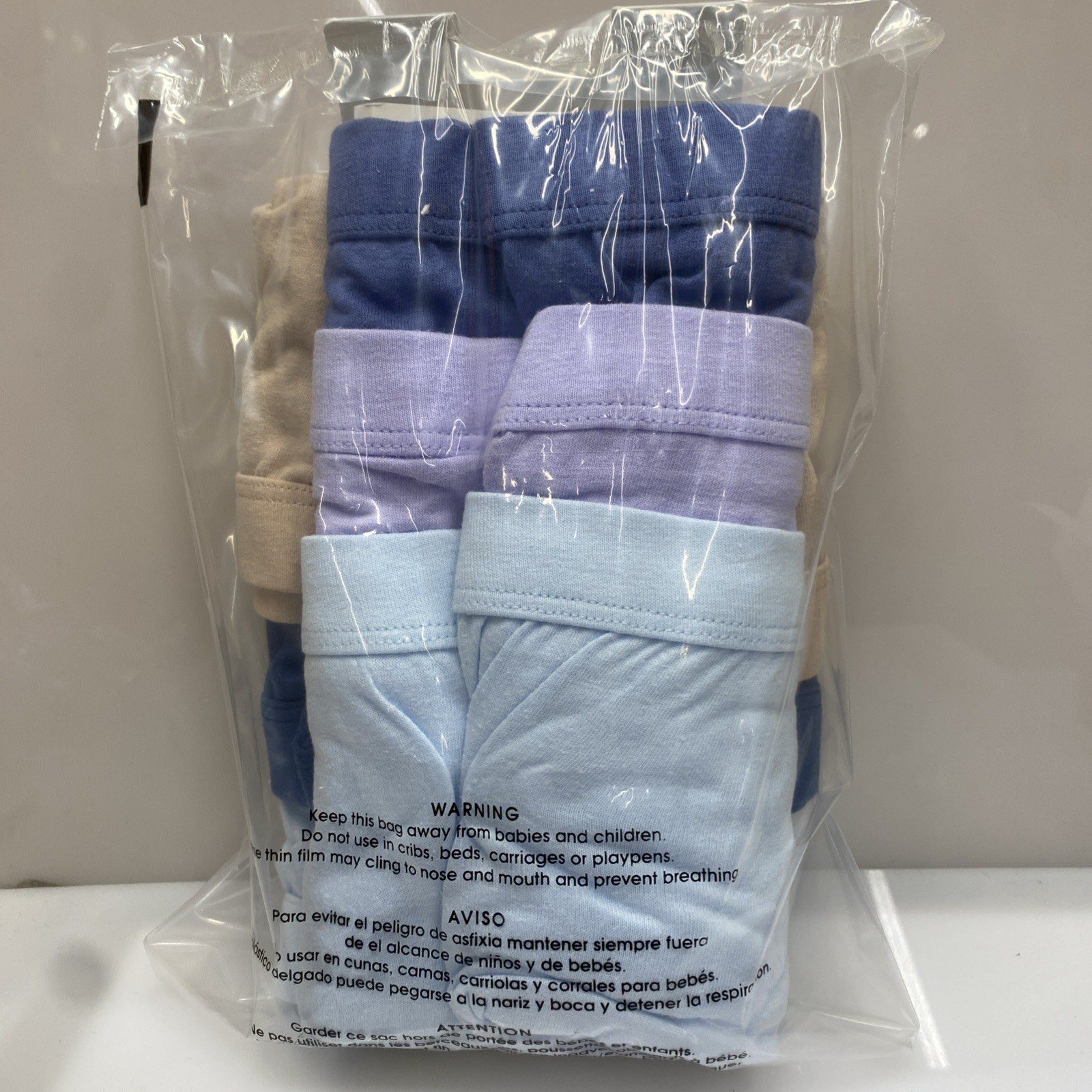 Hanes Womens Tagless Brief 6-Pack Pure ComfortSoft Waistband Sz 6/M❗️No Tag
