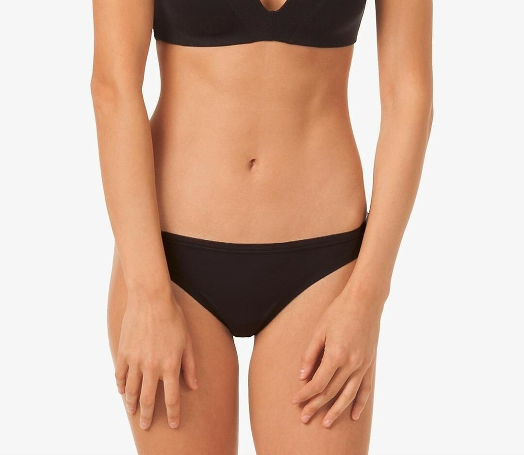 LIVELY 270944 Women’s Black All-Day Thong Underwear Size L