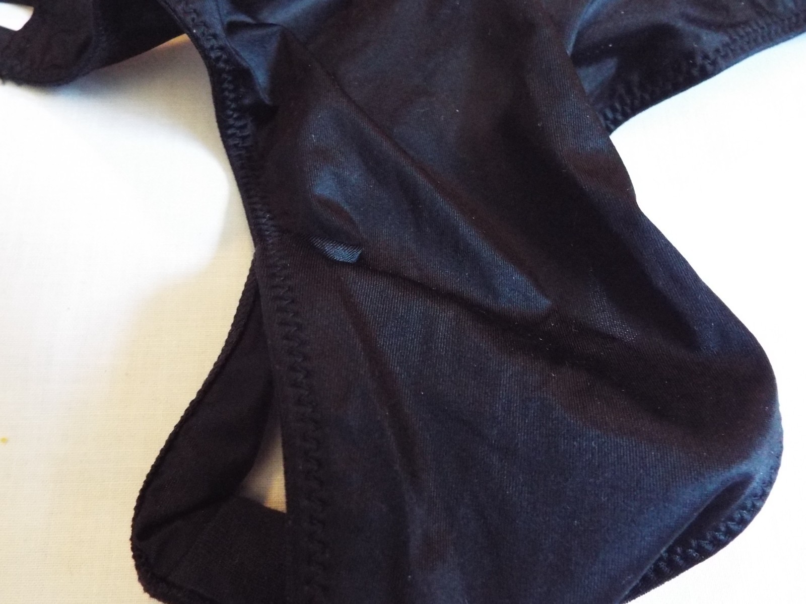 NWT Victorias Secret Very Sexy Double Shine Strap Smooth Thong black rhinestone