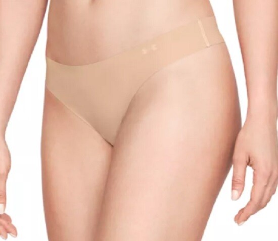 UNDER ARMOUR 3 PACK THONG WITH LASER EDGE NEW IN PACKAGE SIZE X-LG STYLE 132615