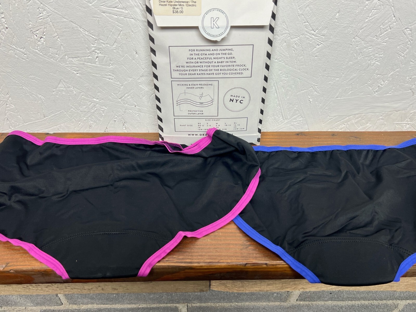 Dear Kate Hazel Thong and Hipster Styles – Colors & Sizes – Designed for Workout
