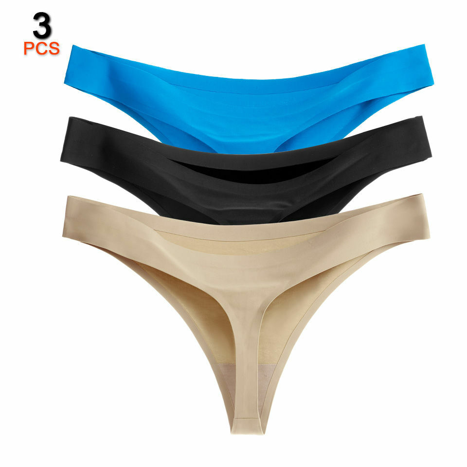 6pcs Women Sexy Seamless Underwear Panties Brief Bikini Knickers Thongs G-string
