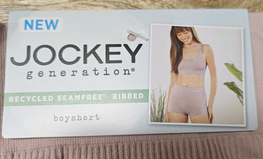NWT Women’s Medium Thong / Boy Short Lot Of 3 Black / White / Pink