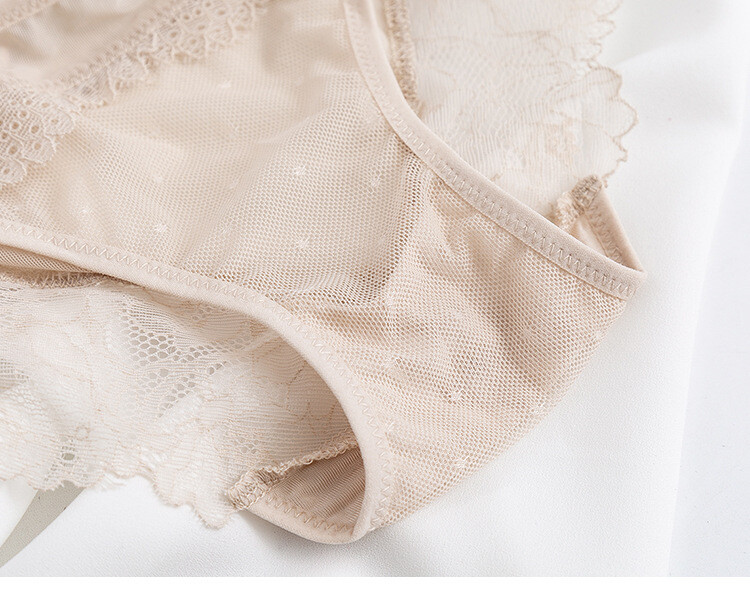 3 Pair Women’s Underwear Mulberry Silk Seamless Breathable Briefs Ladies Panties