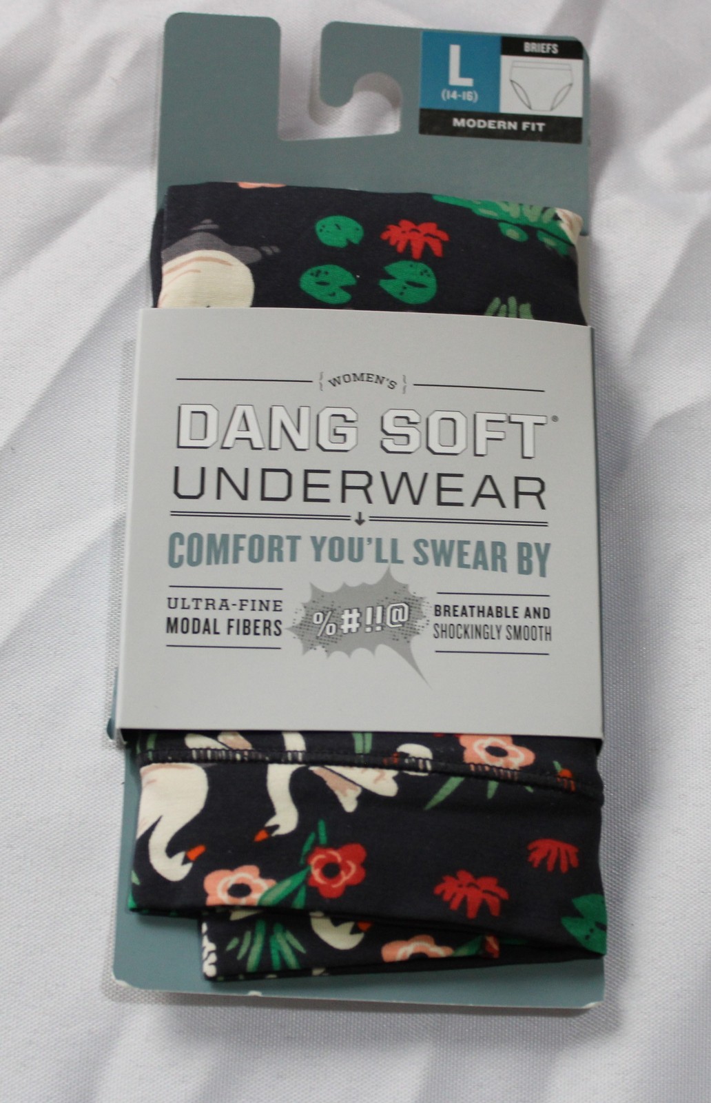 Duluth Trading Co Women’s Dang Soft Modern Briefs DH3 Multicolor Large NWT