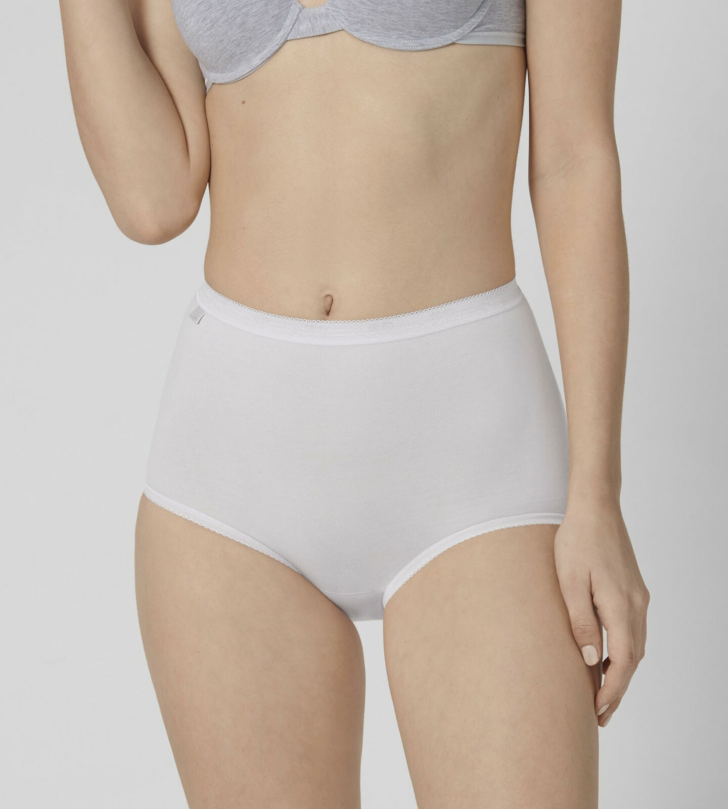 Sloggi Basic+ Maxi Brief Knickers Pants 4 Pack 95% Cotton – 10103326