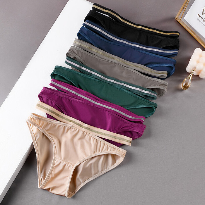 4PCS LOT Womens Sexy Panties Underwear String Bikinis Low Waist Lingeries Brief