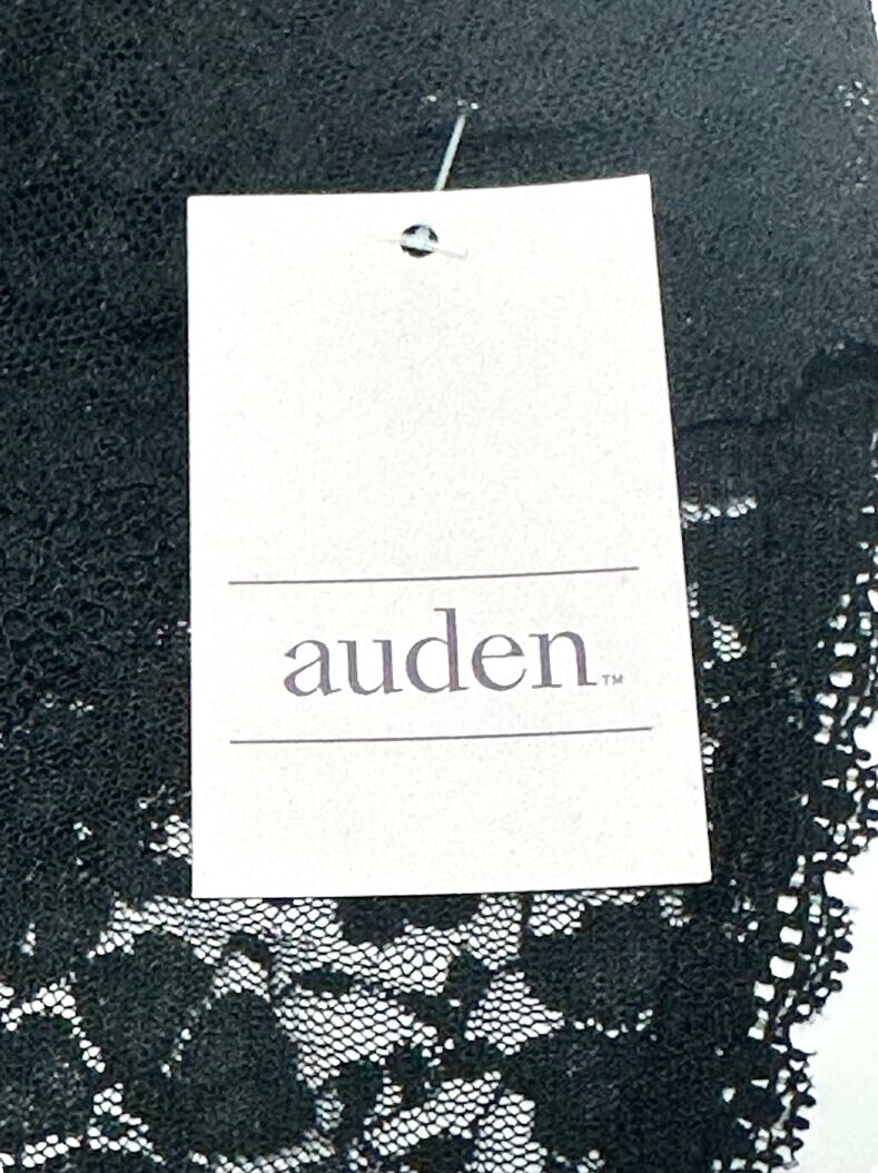 6 PACK Auden Women’s All over Lace Brief Panty Underwear-Size XS-Black & Beige