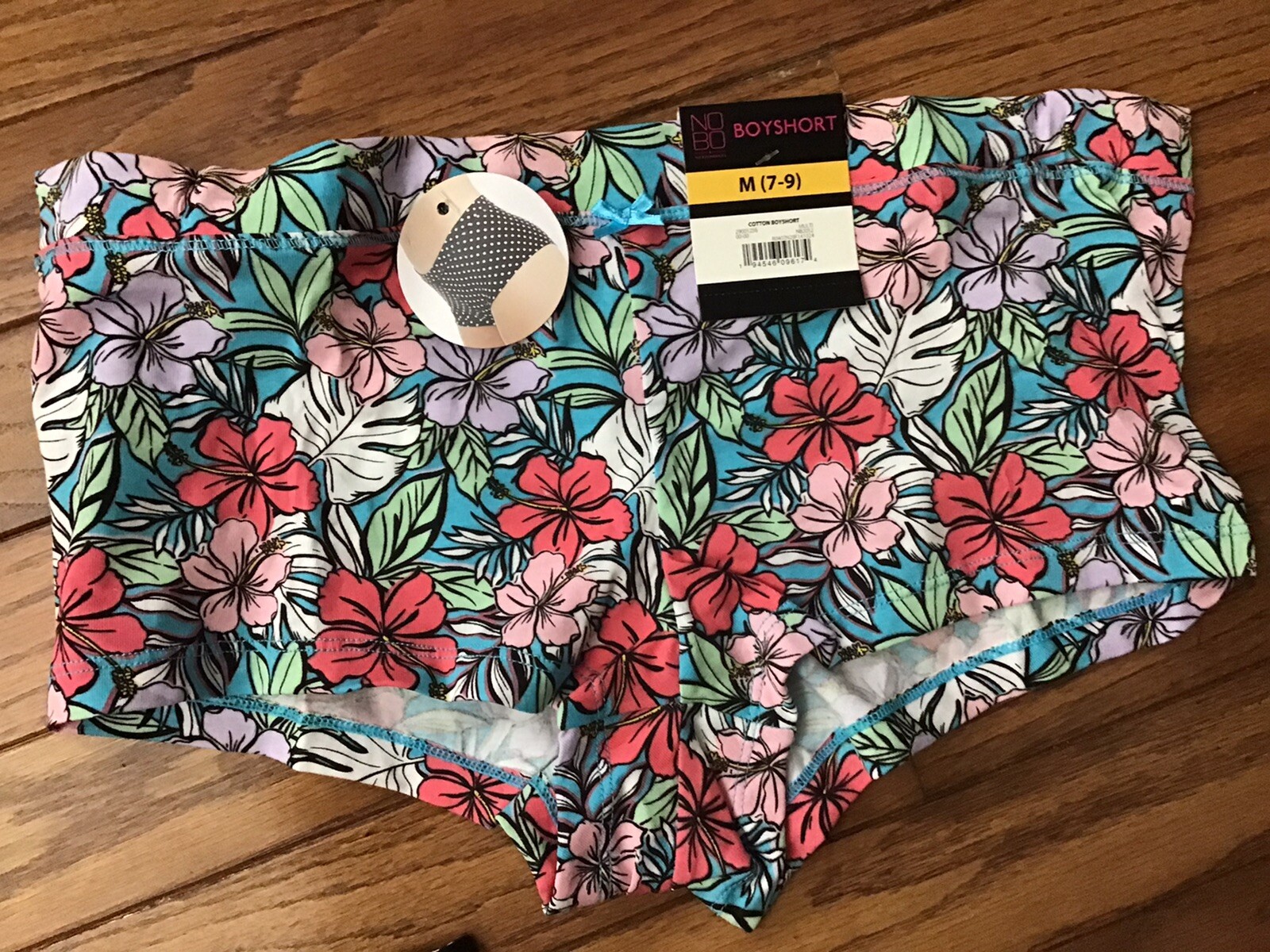 NWT NOBO No Boundaries Boyshort Panties Size M (LOT OF 3 Boyshorts) (U11-2)