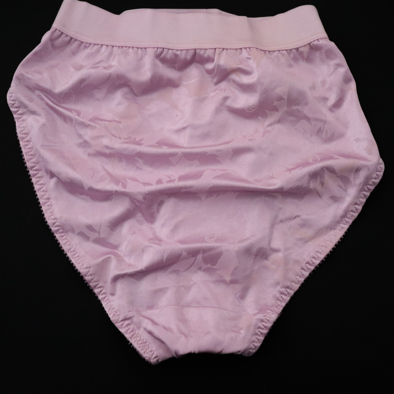 NEW Chic VTG 90s High Cut Silky Smooth Satin Like Brief Panty LARGE