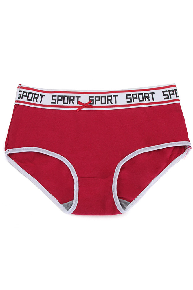 ScarvesMe 12 pack Women’s Assorted Sport Band Cotton Sexy Hipster Panties