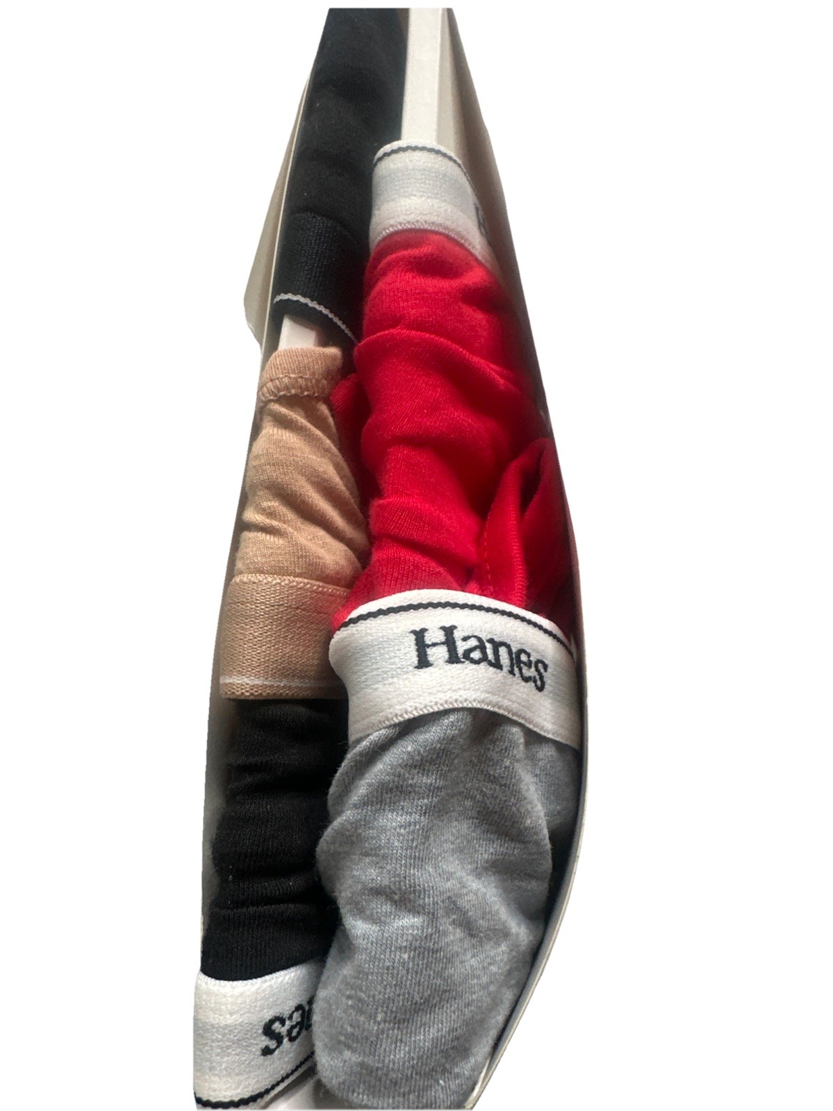 Hanes Originals Women’s Thong 9/ 2XL Underwear Breathable Stretch Cotton 5 Pack