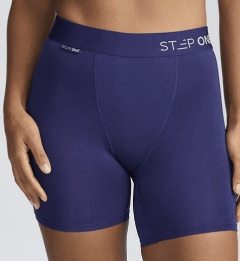 STEP ONE MIDNIGHT BLUE WOMENS BOXER SHORTS XL