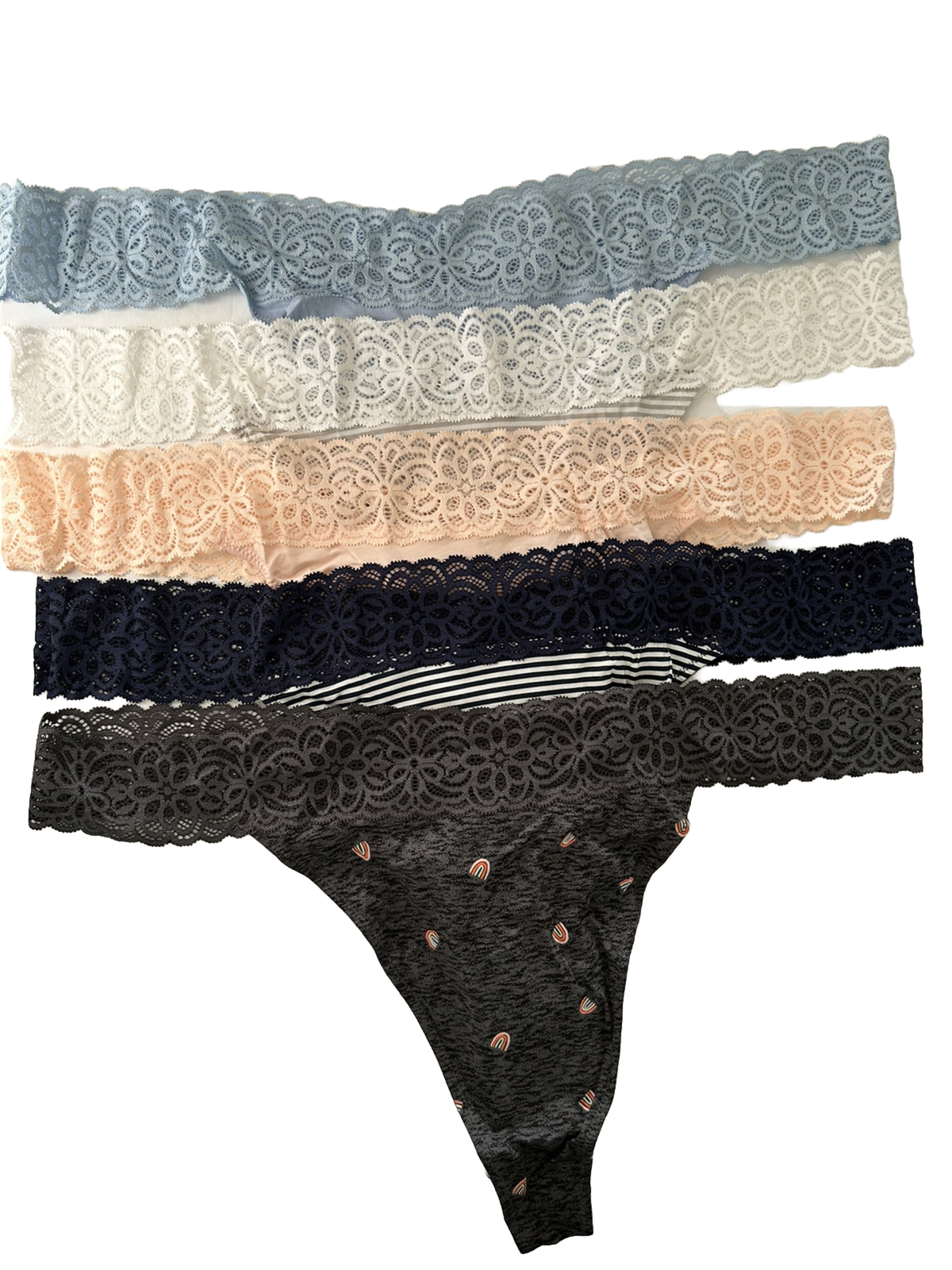 OLD NAVY Thong Underwear 5 Pack Women’s 2X (20-22)