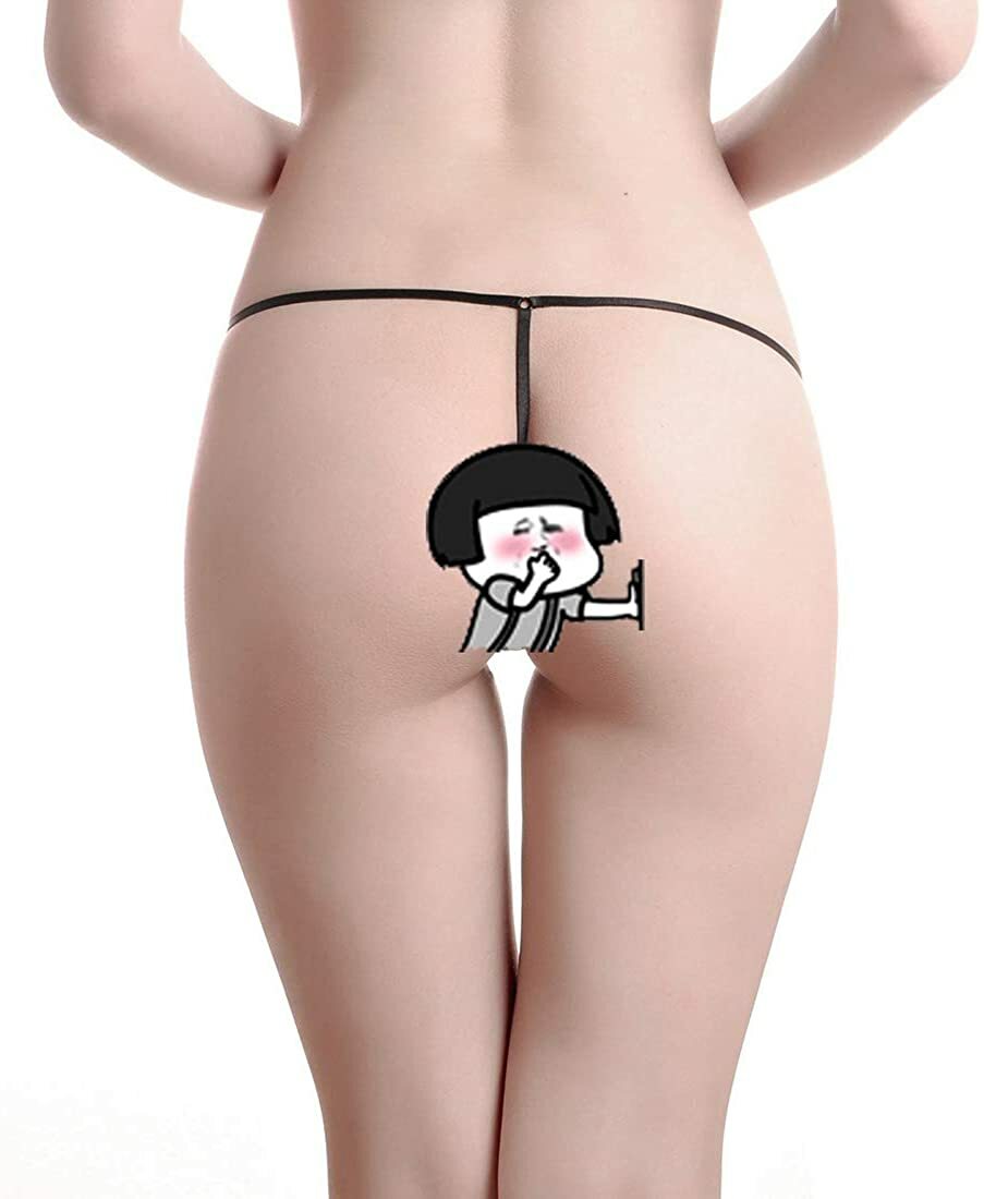 5pack Womens Bikini Thongs Spaghetti Straps Nylon Panties Tangas Micro G-strings