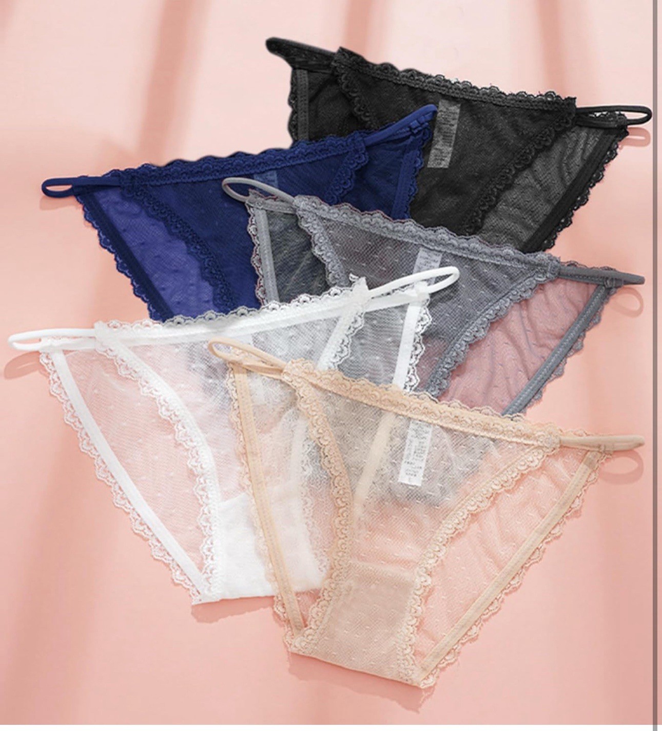 Sexy Underwear Women String Bikini Underwear Women High Cut Breathable SZ Medium