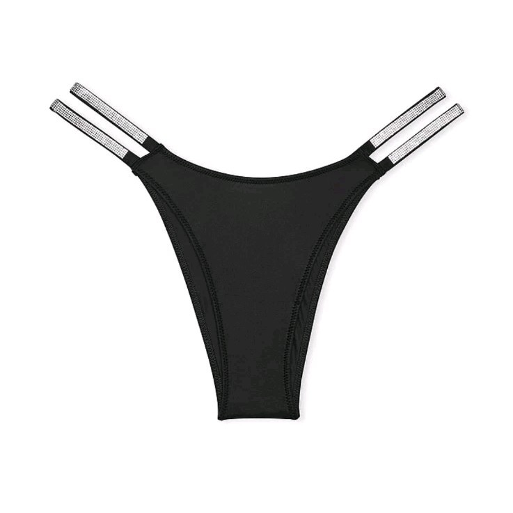 Victoria’s Secret Bombshell double shine strap thong Medium