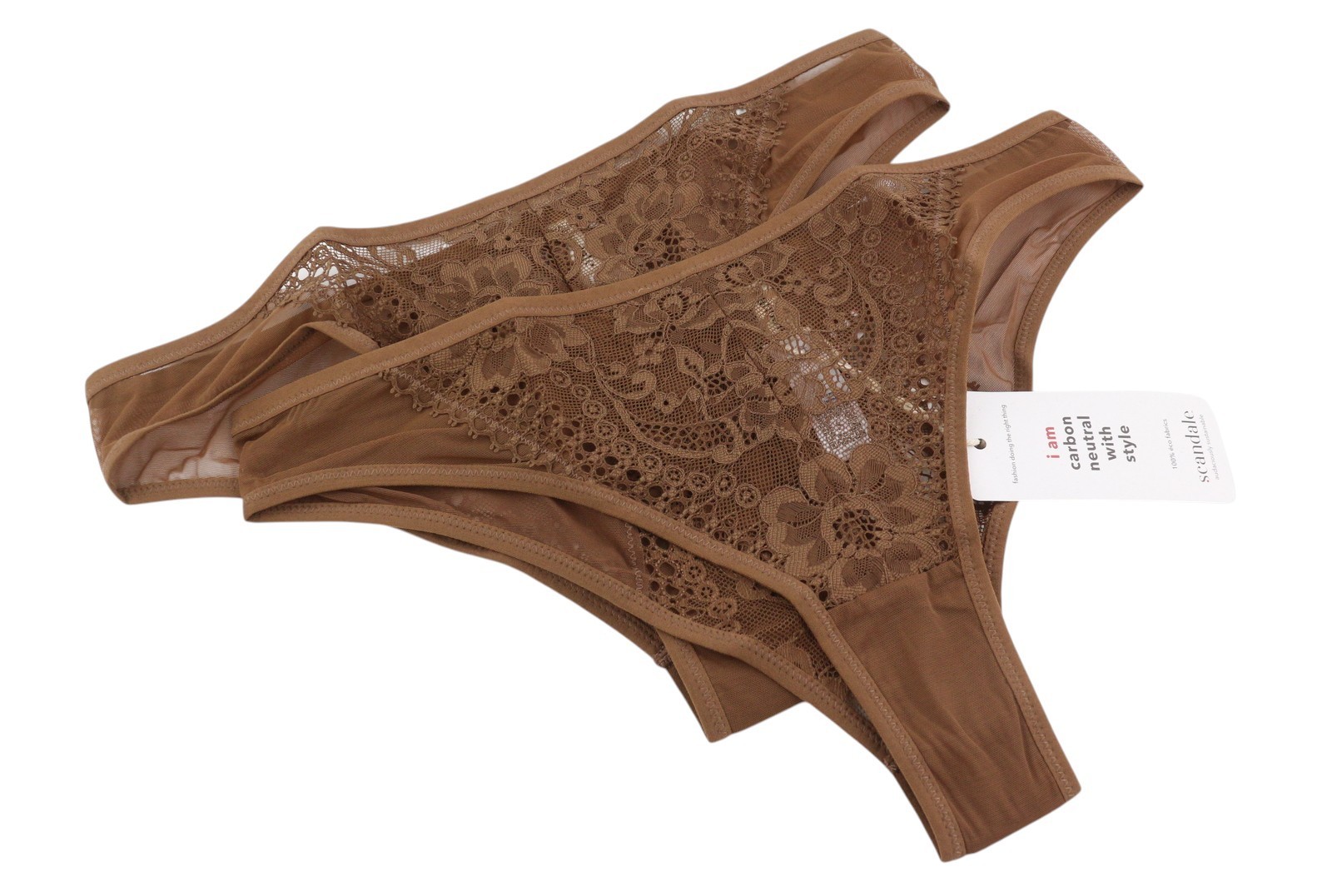 SCANDALE Le Bresilien Sensual-Nude B18 Women Slips L 2-Pack Lace