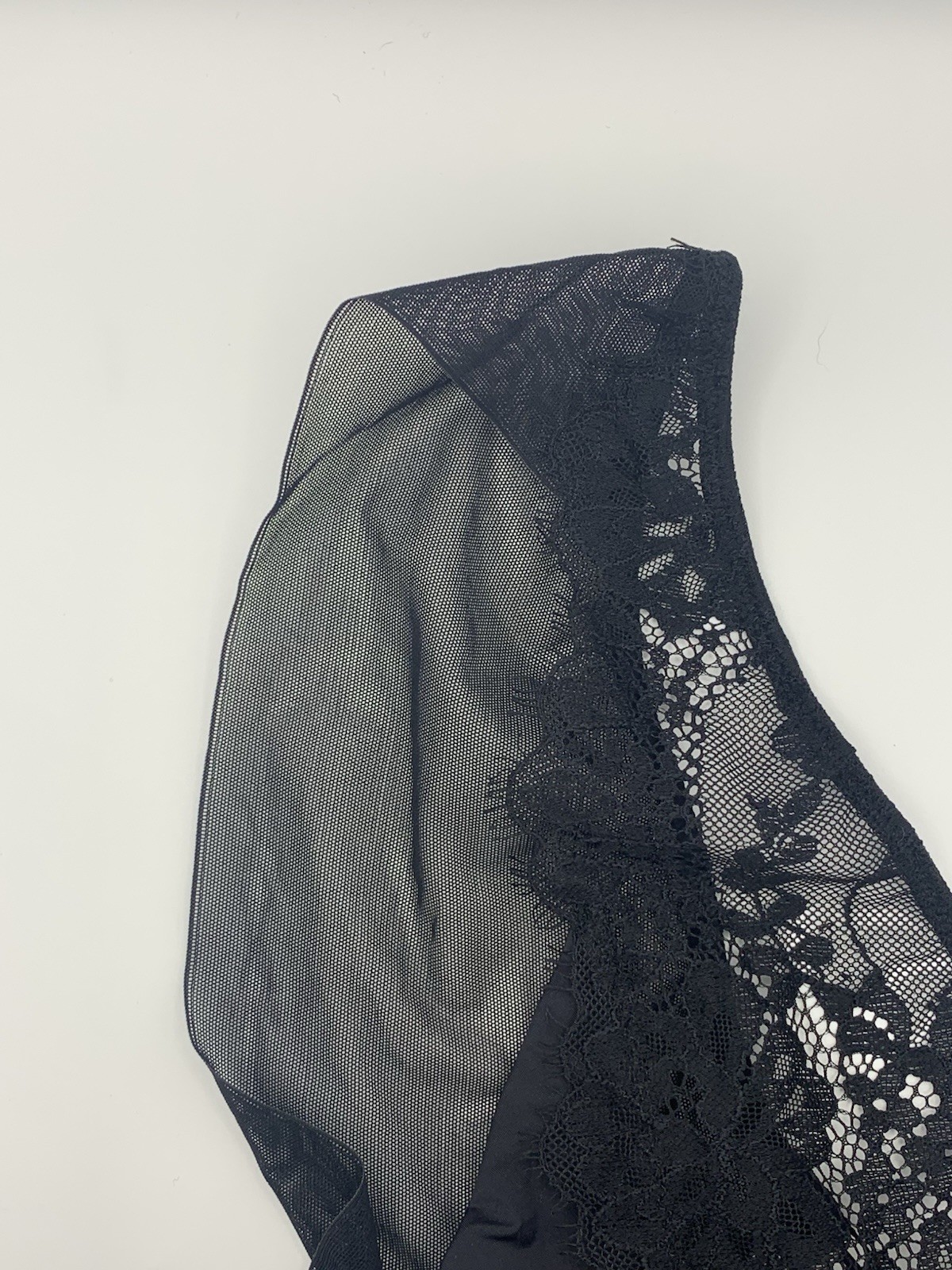 Intimissimi Ladie Knickers Mesh & Lace XL BNWT Freepost Black