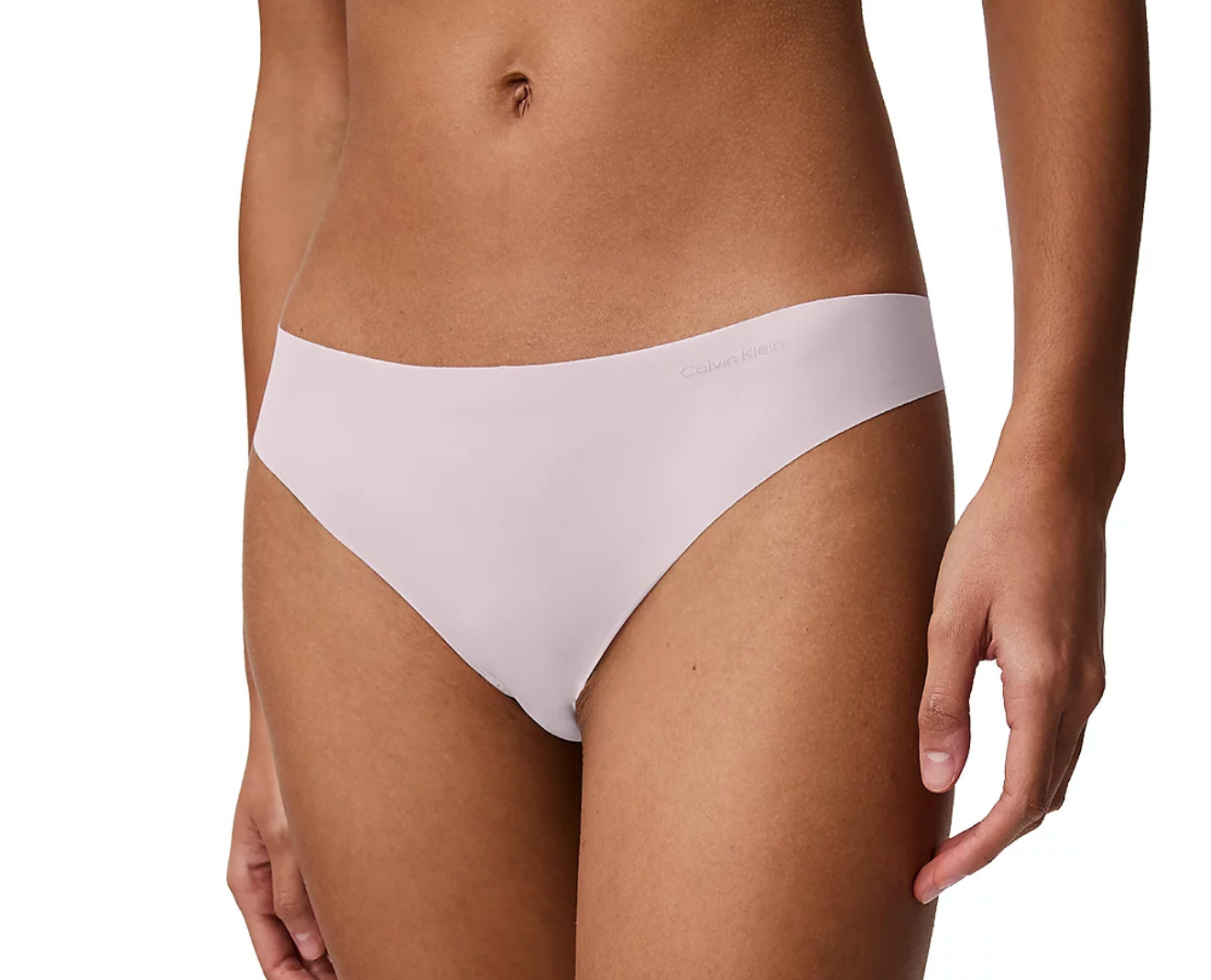 Calvin Klein Women’s Invisibles Thong Underwear D3428 – Cloud Grey