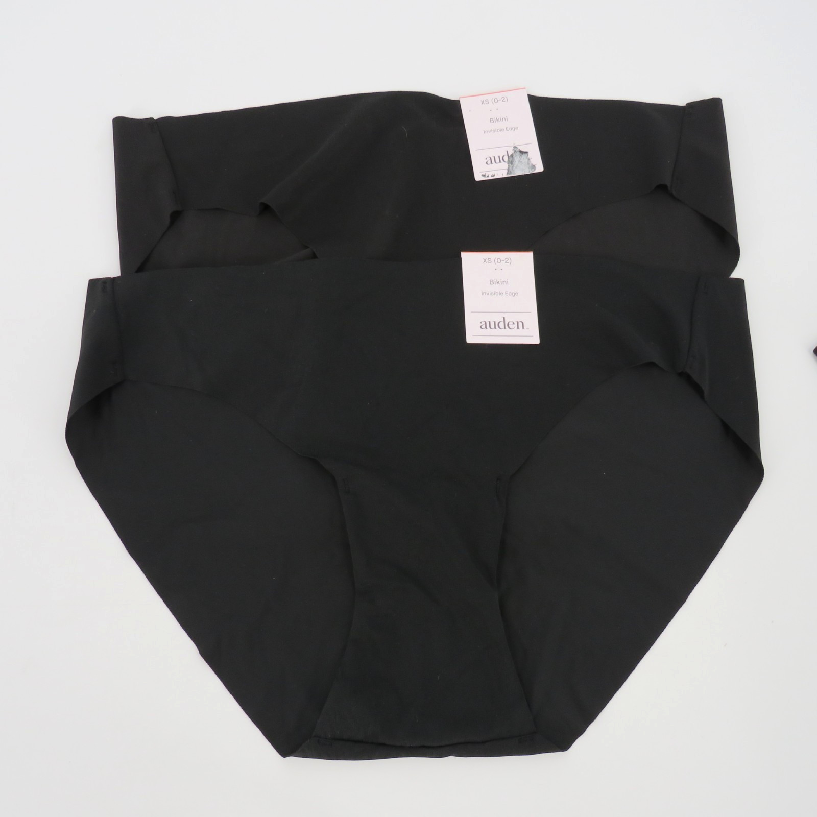 Auden Invisible Edge & Cotton Blend Bikini Underwear Size XS (0-2) – 3 Pairs