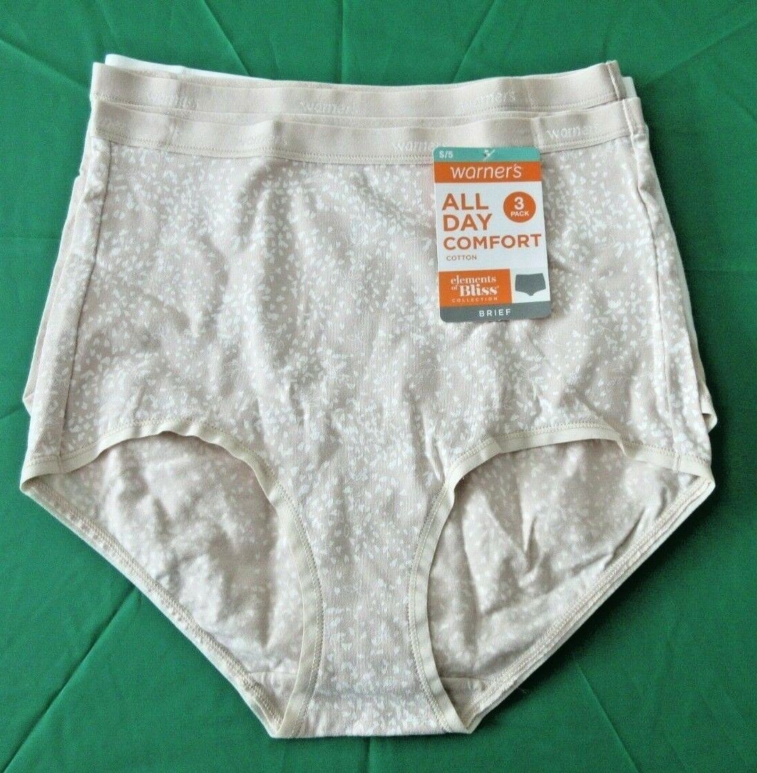 New Warner’s All day Comfort Women’s Underwear Panties 3 Pack