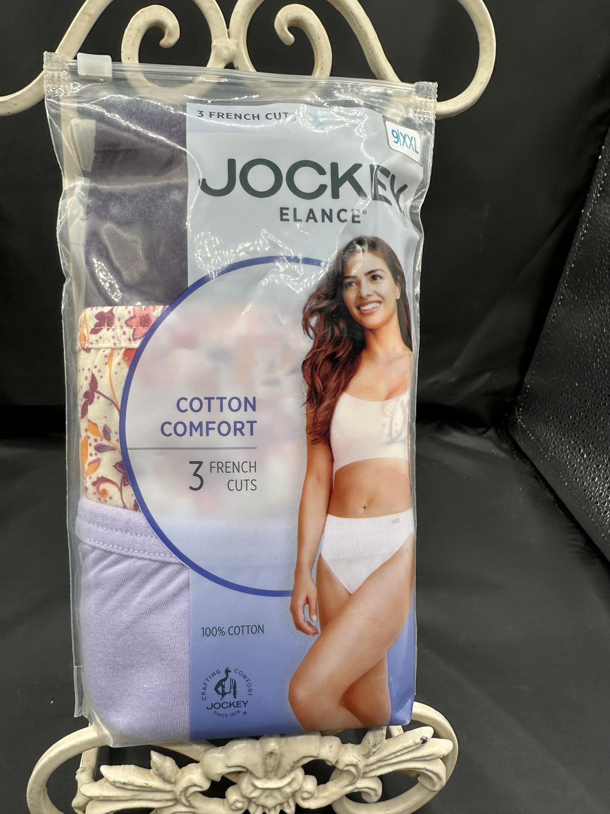 New Patterns 3 Pack Jockey Cotton Elance French Cut Underwear Sz 6 7 8 9 10 & 11
