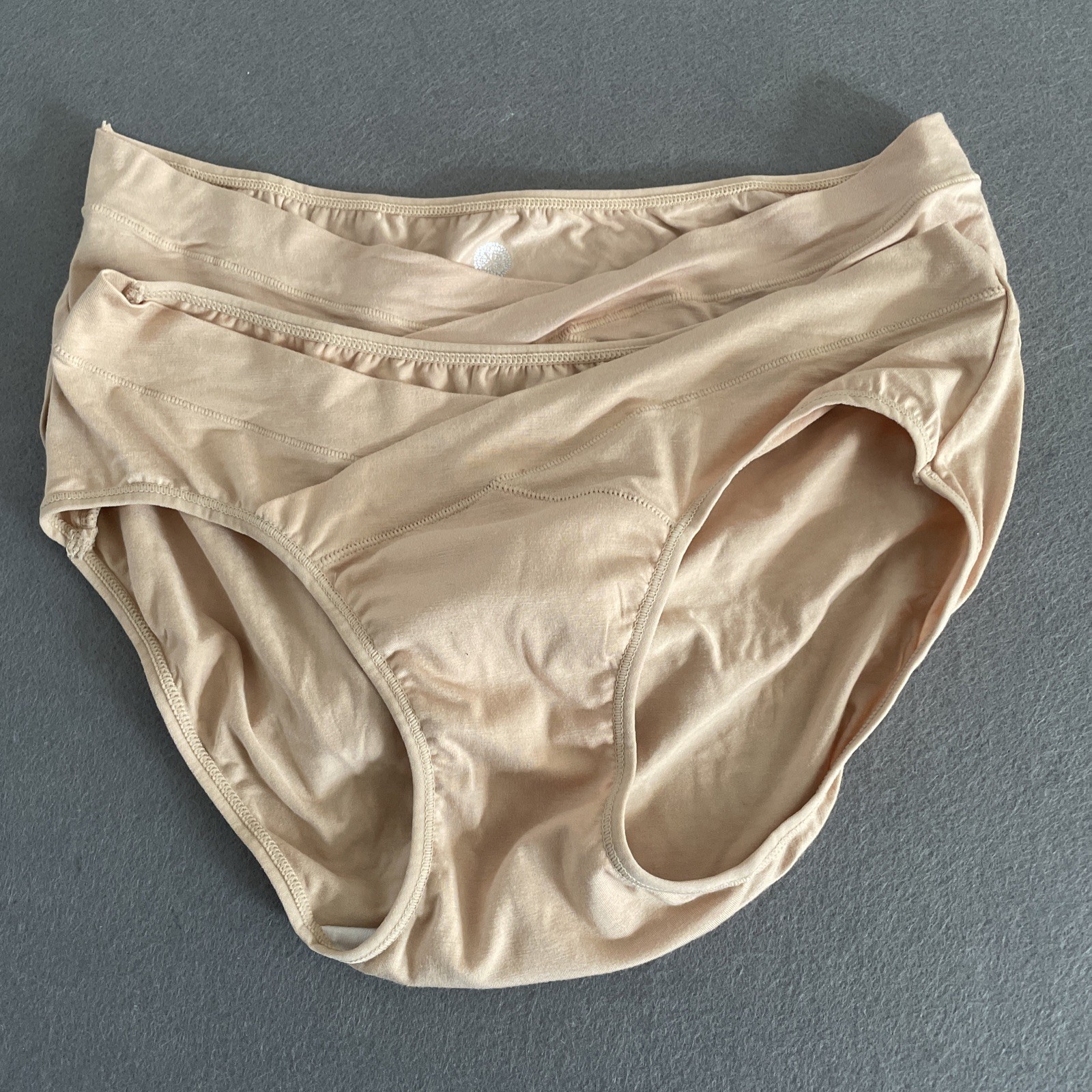 Kindred Bravely Grow With Me Maternity + Postpartum Briefs Hipster Color Beige L