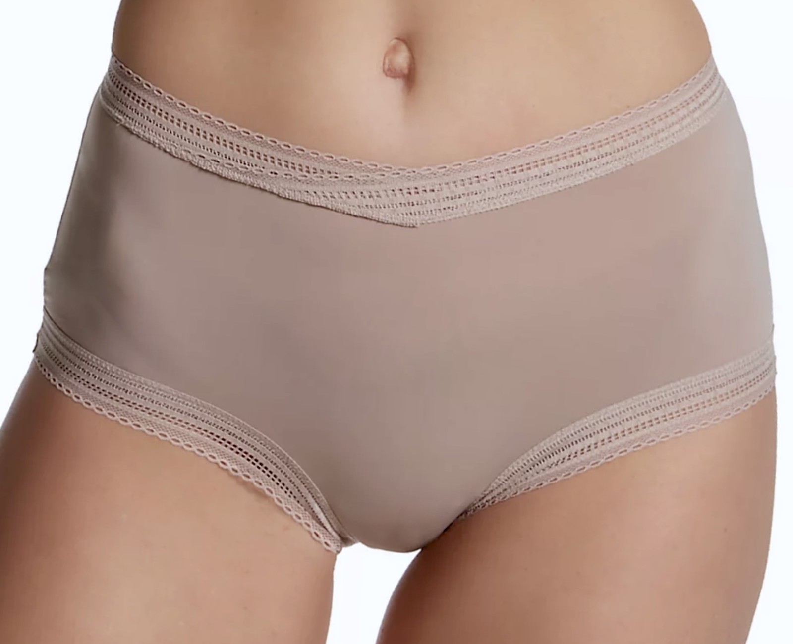 MAIDENFORM Fab Fit Full Coverage Evening Blush Boyshort Panty Womens Sz M 6 L 7
